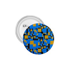 Blue Yellow Shapes 1 75  Button