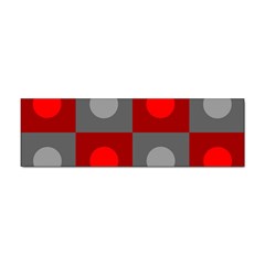 Circles In Squares Pattern Sticker (bumper)