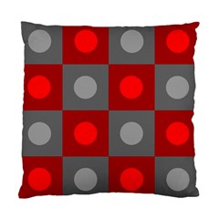 Circles In Squares Pattern Standard Cushion Case (two Sides)