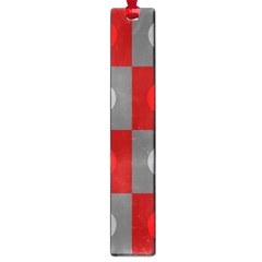 Circles In Squares Pattern Large Book Mark