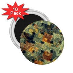 Stars Circles And Squares 2 25  Magnet (10 Pack) by LalyLauraFLM