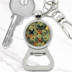 Stars Circles And Squares Bottle Opener Key Chain