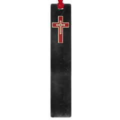 Red Christian Cross Large Book Mark by igorsin