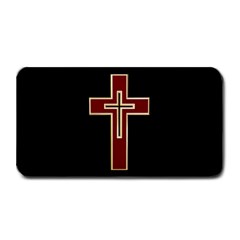 Red Christian Cross Medium Bar Mat