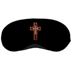 Red Christian cross Sleeping Mask Front