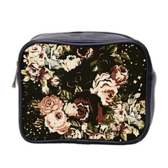 Dark Roses Mini Toiletries Bag 2-side