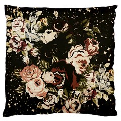 Dark Roses Standard Flano Cushion Cases (two Sides) 