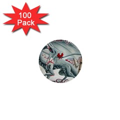 Lady Of The Fores Sts 1  Mini Buttons (100 Pack) 