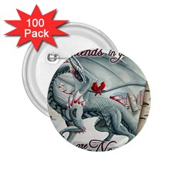 Lady Of The Fores Sts 2 25  Buttons (100 Pack) 