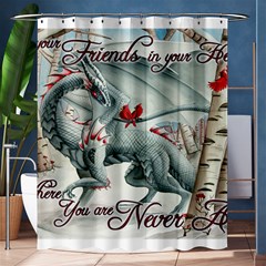 Lady Of The Fores Sts Shower Curtain 60  X 72  (medium) 