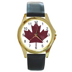 Style 8 Round Gold Metal Watches