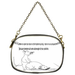 Better To Take Time To Think Chain Purses (one Side)  by mouse