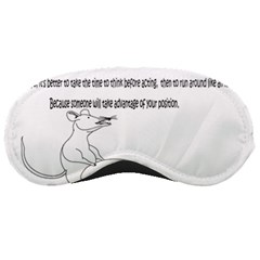 Better To Take Time To Think Sleeping Masks