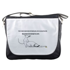 Better To Take Time To Think Messenger Bags by mouse