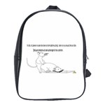 Better To Take Time To Think School Bags(Large)  Front