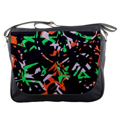 Broken Pieces Messenger Bag by LalyLauraFLM