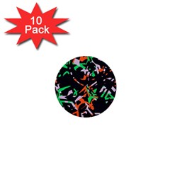 Broken Pieces 1  Mini Button (10 Pack) 