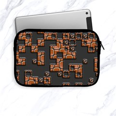 Brown Pieces Apple Ipad Mini Zipper Case