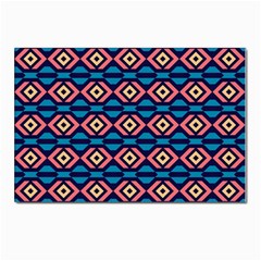 Rhombus  Pattern Postcards 5  X 7  (pkg Of 10)