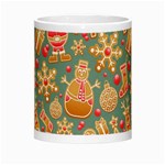 Santa and Friends Pattern Morph Mugs Center