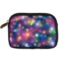 Sparkling Lights Pattern Digital Camera Cases by LovelyDesigns4U