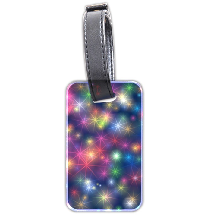 Sparkling Lights Pattern Luggage Tags (Two Sides)