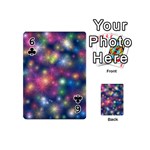 Sparkling Lights Pattern Playing Cards 54 (Mini)  Front - Club6