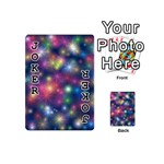 Sparkling Lights Pattern Playing Cards 54 (Mini)  Front - Joker1