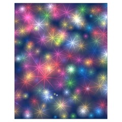 Sparkling Lights Pattern Drawstring Bag (small)