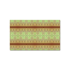 Aztec Pattern Sticker (rectangular) by LalyLauraFLM