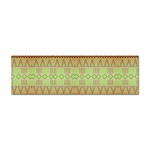 Aztec pattern Sticker Bumper (100 pack) Front