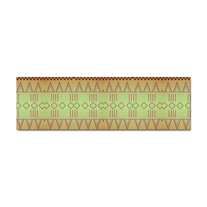 Aztec pattern Sticker Bumper (100 pack)