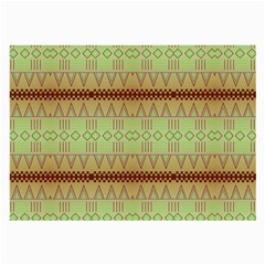 Aztec Pattern Large Glasses Cloth (2 Sides) by LalyLauraFLM