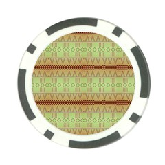 Aztec Pattern Poker Chip Card Guard (10 Pack) by LalyLauraFLM