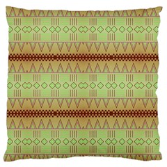 Aztec Pattern Large Cushion Case (two Sides)