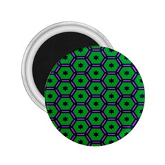 Stars In Hexagons Pattern 2 25  Magnet by LalyLauraFLM