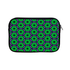 Stars In Hexagons Pattern Apple Ipad Mini Zipper Case by LalyLauraFLM