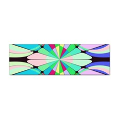 Distorted Flower Sticker (bumper) by LalyLauraFLM