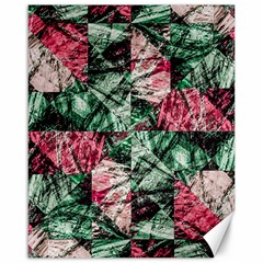 Luxury Grunge Digital Pattern Canvas 16  X 20   by dflcprints