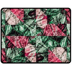 Luxury Grunge Digital Pattern Fleece Blanket (medium) 