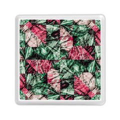 Luxury Grunge Digital Pattern Memory Card Reader (square) 