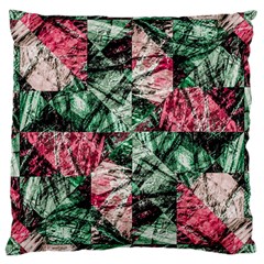 Luxury Grunge Digital Pattern Large Cushion Cases (two Sides) 