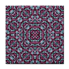 Luxury Grunge Digital Pattern Tile Coasters