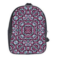 Luxury Grunge Digital Pattern School Bags(large)  by dflcprints