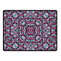 Luxury Grunge Digital Pattern Fleece Blanket (small)