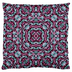 Luxury Grunge Digital Pattern Large Cushion Cases (one Side)  by dflcprints