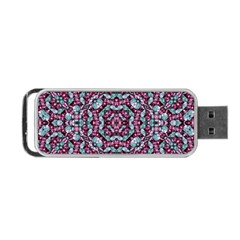 Luxury Grunge Digital Pattern Portable Usb Flash (one Side)