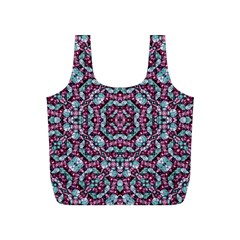 Luxury Grunge Digital Pattern Full Print Recycle Bags (s) 