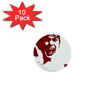 Psycho 1  Mini Buttons (10 pack)  Front