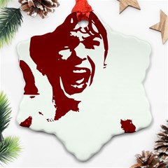 Psycho Snowflake Ornament (2-side)